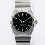 Omega Constellation Black Dial 123.10.38.21.01.001