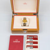 Omega Constellation Gold Dial 123.20.35.20.58.001