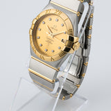 Omega Constellation Gold Dial 123.20.35.20.58.001