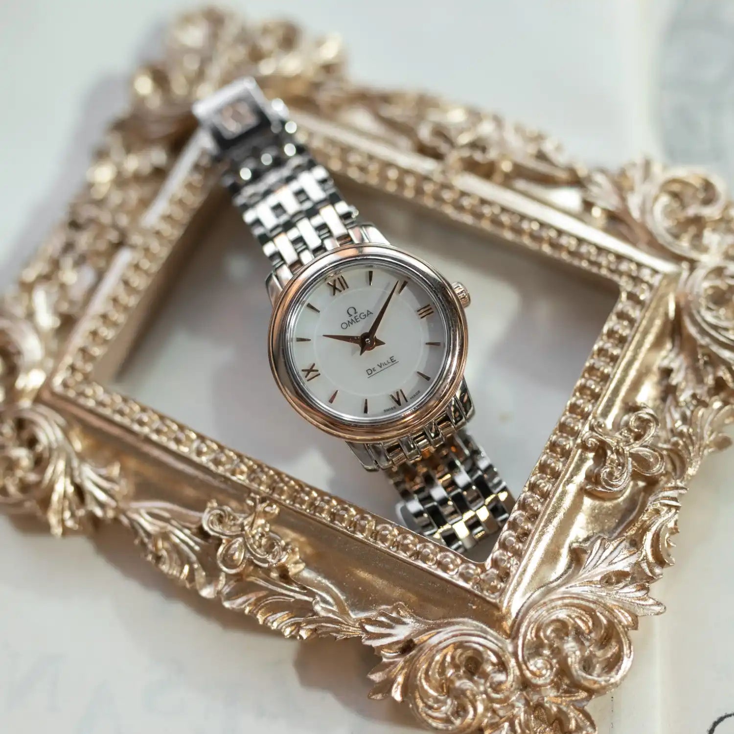 Vintage Omega De Ville wristwatch for women