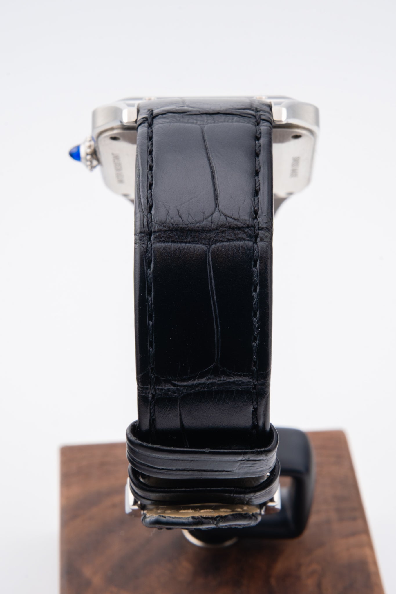 Cartier Santos Dumont Black Lacquer WSSA0046 
