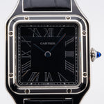 Cartier Santos Dumont Black Lacquer WSSA0046 