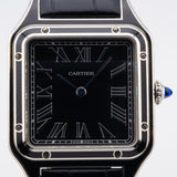 Cartier Santos Dumont Black Lacquer WSSA0046 