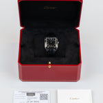 Cartier Santos Dumont Black Lacquer WSSA0046 