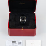 Cartier Santos Dumont Black Lacquer WSSA0046 
