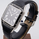 Cartier Santos Dumont Black Lacquer WSSA0046 
