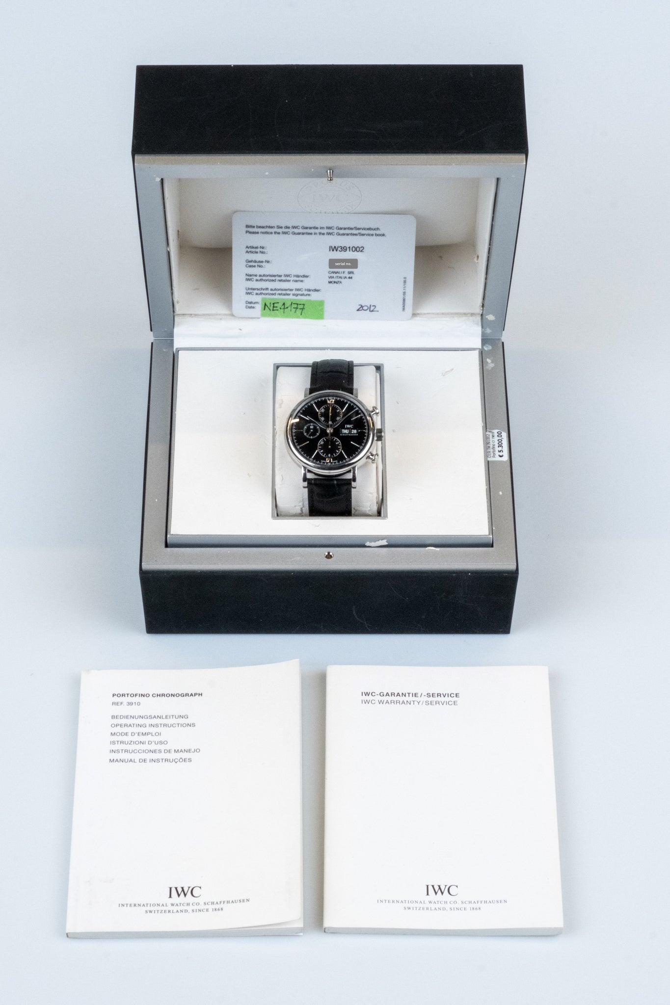 IWC Portofino Chronograph IW391002